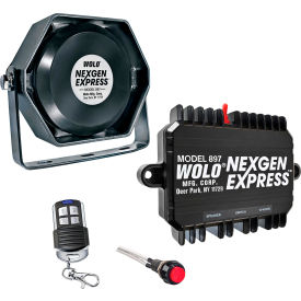 Wolo Manufacturing Corp 897 Wolo® Electronic Train Horn And Speaker 100-Watts  12-Volt - 897 image.
