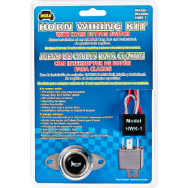 Wolo Manufacturing Corp HWK-1 Wolo® Air Horn Wiring Kit With Horn Switch - Hwk-1 image.