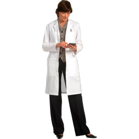 Superior Surgical Mfg Co 14752XL Unisex Consultation Lab Coat, White, 2XL image.