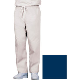 Superior Surgical Mfg Co 895L Unisex Scrub Pants, Reversible, Navy, L image.