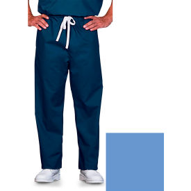 Superior Surgical Mfg Co 899L Unisex Scrub Pants, Reversible, Ciel Blue, L image.