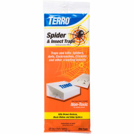 Woodstream Corporation T3206 TERRO Spider & Insect Trap, 4 Pack - T3206 image.