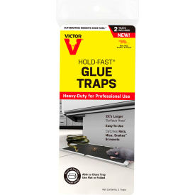 Woodstream Corporation M669 Victor Hold-Fast Rat Glue Traps, 2 Traps/Pack - M669 image.