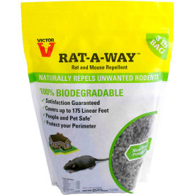 Woodstream Corporation M807 Victor® Rat-A-Way™ Rat Repellent Pellets, 3 lb. Bag - M807 image.