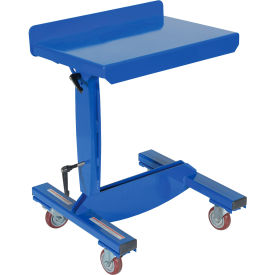 Tilting Work Table 24-1/2 x 16 with Lever Handle Operation view 2