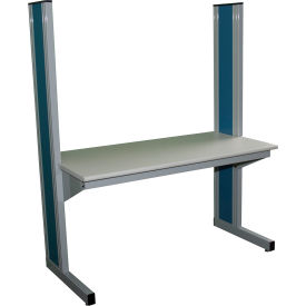 WSI Modular Workbench Starter C2-SPS-3048-75GGB C2 Series 30""D X 48""W X 75""H Gray Laminate