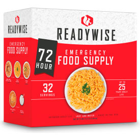ReadyWise 01-142, 72 Hour Emergency Food Supply, 34 Servings