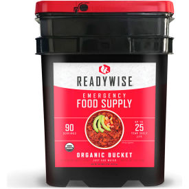 ReadyWise 05-825 Organic Meals Bucket, 90 Servings