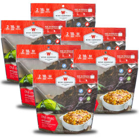 Wise Company Inc 05-901 ReadyWise 05-901 Outdoor Chili Mac with Beef, 2 Servings/Pouch, 6/Pack image.
