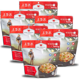 ReadyWise 05-903 Outdoor Teriyaki Chicken & Rice, 2 Servings/Pouch, 6/Pack