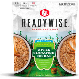 ReadyWise 05-908 Outdoor Apple Cinnamon Cereal, 2 Servings/Pouch, 6/Pack