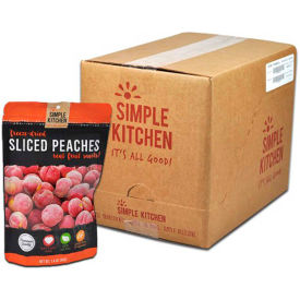 Wise Company Inc SK05-008 ReadyWise SK05-008, Simple Kitchen Freeze Dried Peaches, 4 Servings/Pouch, 6 Pack image.