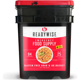 ReadyWise WGF01-184 Gluten Free Breakfast and Entre Grab and Go, 84 Servings