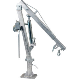 Galvanized Steel Winch Operated Pickup Truck Jib Crane WTJ-2-G 1000 Lb.