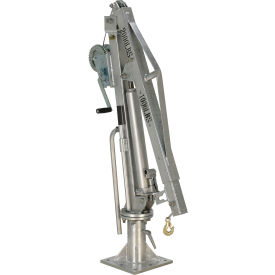 Galvanized Steel Winch Operated Pickup Truck Jib Crane WTJ-4-G 2000 Lb.