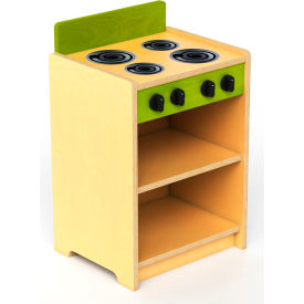 Whitney Brothers Let’s Play Toddler Pretend Stove - Natural