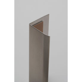 Western Fabricating 90 SS Corner Guard, 16 Ga., 3M Tape, 3/8 Western Fabricating 90 SS Corner Guard, 16 Ga., 3M Tape, 3/8