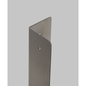 Western Fabricating 135 SS Corner Guard, 16 Ga., Drill Hole, Rd. Corners, 96 Western Fabricating 135 SS Corner Guard, 16 Ga., Drill Hole, Rd. Corners, 96