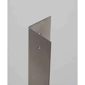 Western Fabricating 135 SS Corner Guard, 16 Ga., Drill Hole, Sq. Corners, 96 Western Fabricating 135 SS Corner Guard, 16 Ga., Drill Hole, Sq. Corners, 96