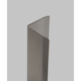 Western Fabricating 135 SS Corner Guard, 16 Ga., 3/8 Wings, Rd. Corners, 96x3.5x3.5 - Pkg Qty 10 Western Fabricating 135 SS Corner Guard, 16 Ga., 3/8 Wings, Rd. Corners, 96x3.5x3.5 - Pkg Qty 10