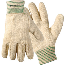 WELLS LAMONT INDUSTRIAL 766*****##* Wells Lamont Industrial Heavy Weight Glove, Knit Wrist, Terry White, L, 12 Pairs image.