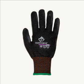 SUPERIOR GLOVE WORKS USA LIMITED S10NXFN-10 Superiorglove Emerald CX Blended Steel & Filament Fiber Gloves W/Foam Nitrile Palm, Size 10 image.