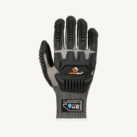 SUPERIOR GLOVE WORKS USA LIMITED S15GPNVB-10 Superiorglove Dexterity Glove W/Blended 15G Poly, Micropore Nitile Palm, ANSI A5, Size 10 image.