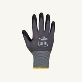 SUPERIOR GLOVE WORKS USA LIMITED S15NAPN-10 Superiorglove Dexterity Nylon Glove W/Abrasion & Micropore Nitrile Palm, ANSI Abrasion 6, Size 10 image.
