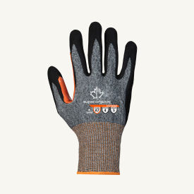 SUPERIOR GLOVE WORKS USA LIMITED STACXPNRT-7 Superiorglove Tenactiv CX Glove W/Blended HPPE/Steel, Micropore Nitrile Palm, ANSI A7, Size 7 image.