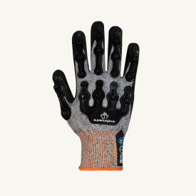 SUPERIOR GLOVE WORKS USA LIMITED STXFNVB/L Superiorglove Tenactiv Glove W/Wire Core, Foam Nitrile Palm, ANSI A5, Impact 3, L image.