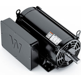 Compressor Duty Motor, 10HP, 1800 RPM, 230V, ODP, 215T Frame view 2