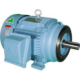 Worldwide Electric Corporation HHI10-18-215TC Hyundai PEM Motor HHI10-18-215TC, TEFC, Rigid-C, 3 PH, 215TC, 10 HP, 1800 RPM, 12.8 FLA image.