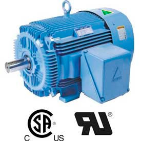 Worldwide Electric Corporation HHI25-18-284T-F2 Hyundai PEM Motor HHI25-18-284T-F2, TEFC, Rigid, 3 PH, F2 Mt., 284T, 25 HP, 1800 RPM, 30.3 FLA image.