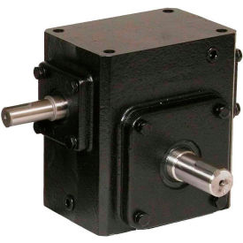 Worldwide Electric Corporation HdRS175-10/1-R Worldwide HdRS175-10/1-R Cast Iron Right Angle Worm Gear Reducer 101 Ratio image.