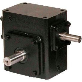 Worldwide Electric Corporation HdRS325-10/1-L Worldwide HdRS325-10/1-L Cast Iron Right Angle Worm Gear Reducer 101 Ratio image.