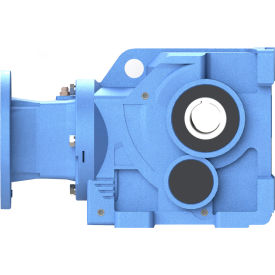 Worldwide Electric Corporation KHN37-40/1-H-56C WWE KHN37-40/1-H-56C, Cast-Iron Helical Bevel Speed Reducer; 56C Input Flange, 40/1, Foot Mt image.