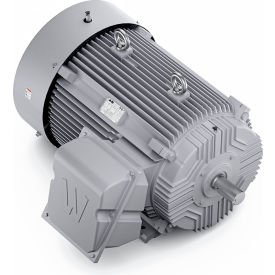 Severe Duty Motor, 3PH, 200HP, 230/460V, 3600 RPM, TEFC, 447TS Frame view 2