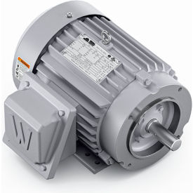 Severe Duty Motor, 3PH, 3HP, 230/460V, 3600 RPM, TEFC, 145TC Frame view 2
