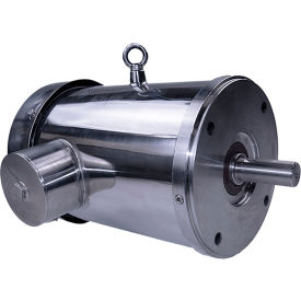 SS Washdown Duty Motor, 1HP, 1200 RPM, TEFC, 2 FLA, 143TCRD Frame view 2
