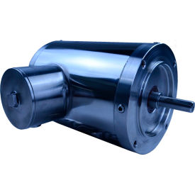 SS Washdown Duty Motor, 3/4HP, 1800 RPM, TENV, 1.2 FLA, 56CRD Frame view 2