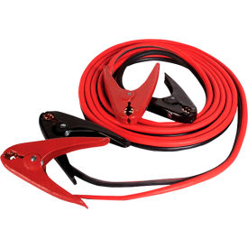 FJC 2 Gauge, 25 Ft. 600 Amp Parrot Clamp Professional Booster Cables