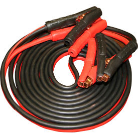 INTEGRATED SUPPLY NETWORK 45255 FJC 1 Gauge 25 Ft. 800 Amp HD Clamp Booster Cables image.