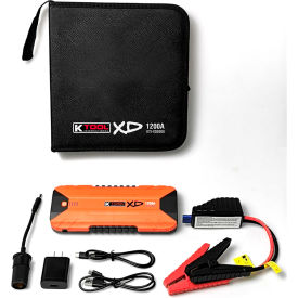 INTEGRATED SUPPLY NETWORK XD8008 K-Tool International Compact Jump Starter 1200 Amp 12-Volt 16000Mah image.