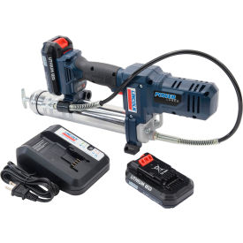 PowerLuber 12V Lithium Ion Cordless Grease Gun Kit with 2 Batteries view 2