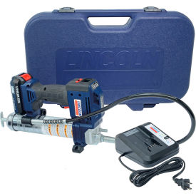 PowerLuber 20V Lithium Ion Cordless Grease Gun Kit with 1 Battery view 2