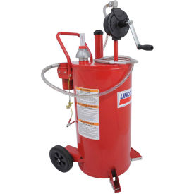 INTEGRATED SUPPLY NETWORK 3677 Lincoln Lubrication 25 Gallon Fuel Caddy With 2-Way Filter System - 3677 image.