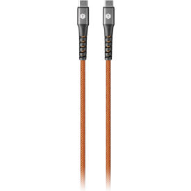 INTEGRATED SUPPLY NETWORK TT-PC8-C2A Mizco 8 Ft. Cable With Slim Tip With Usb-A To Usb-C Connector image.