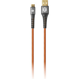 INTEGRATED SUPPLY NETWORK TT-PC8-MC2 Mizco 8 Pro Armor Weave Micro Usb Cable W/ Slim Tip image.