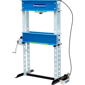 Shop Press with Air-Driven Hydraulic Pump, 25 Ton Capacity view 2