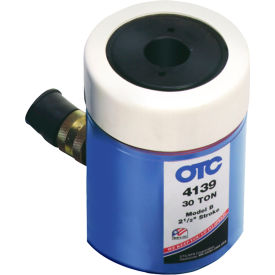 Spring-Return Hollow Center Hydraulic Ram, 30 Ton Capacity view 2